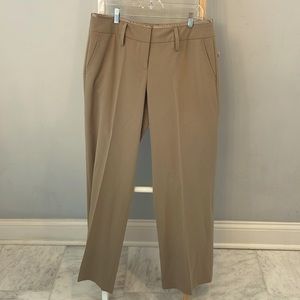 Nearly vintage low rise wide leg tan pants size 10